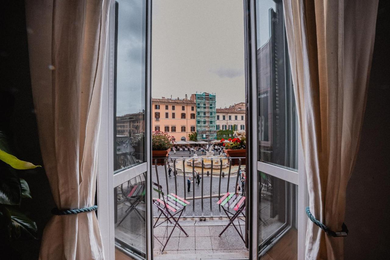 Apartamento Navona Charming Balcony Roma Exterior foto