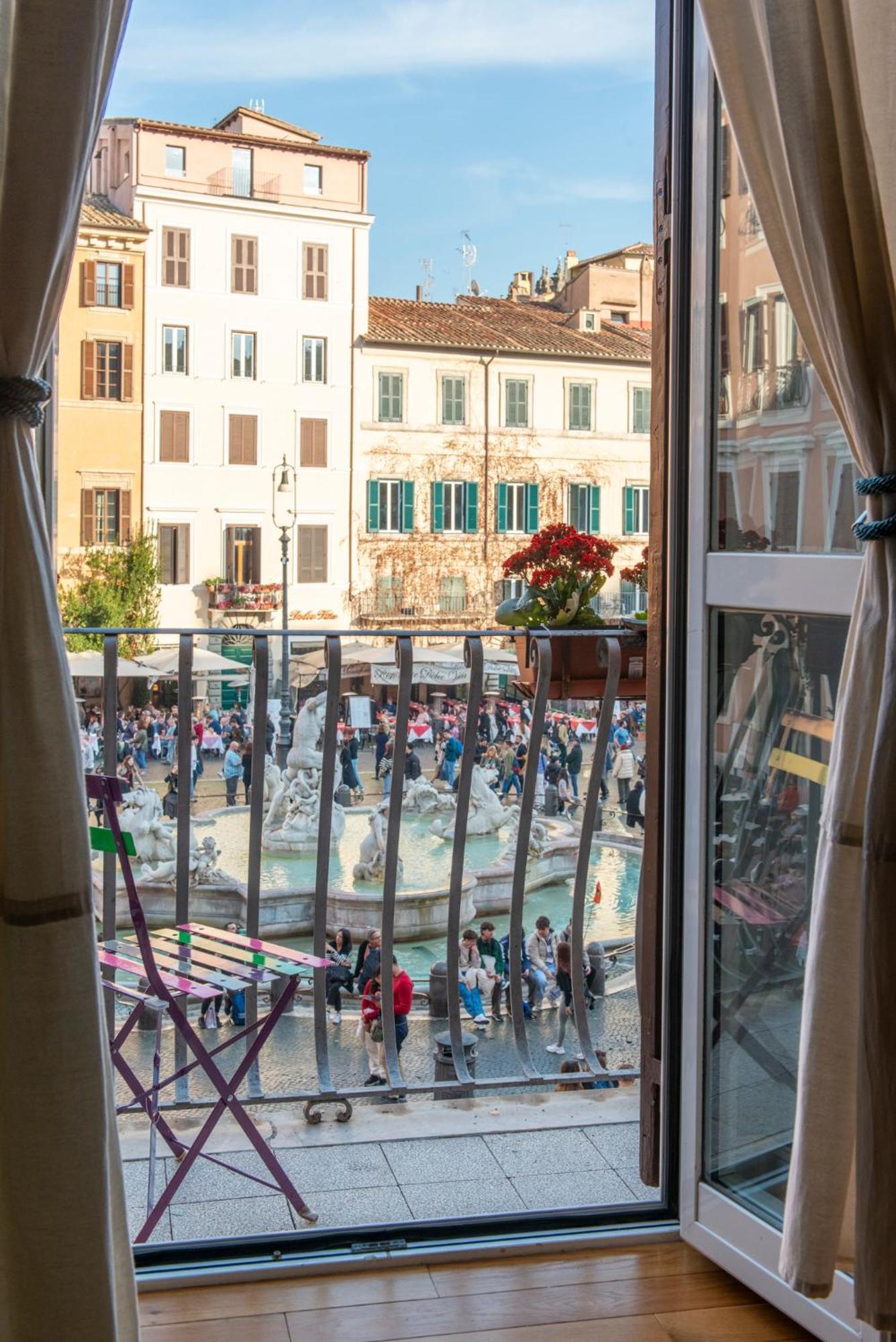 Apartamento Navona Charming Balcony Roma Exterior foto