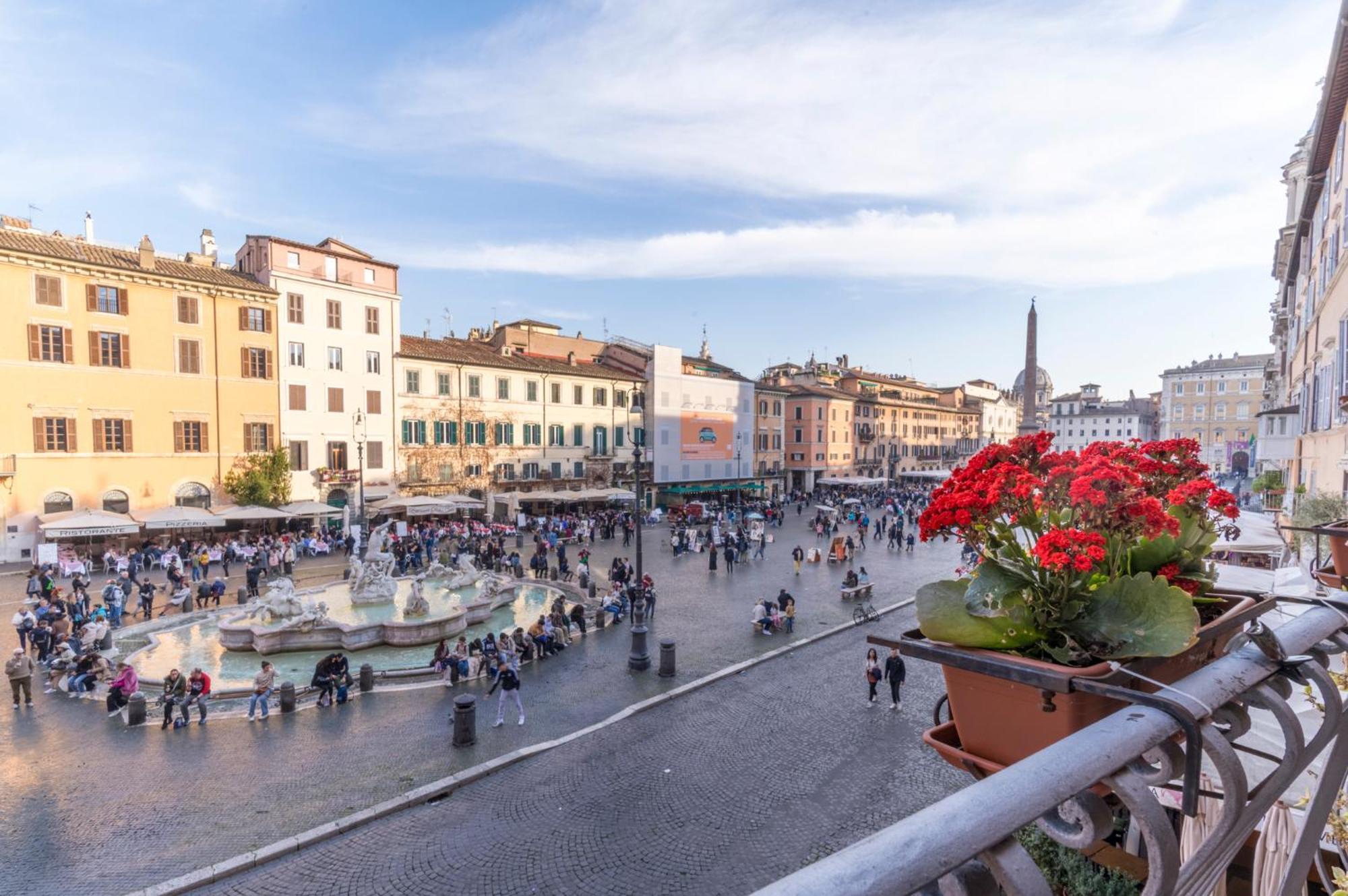 Apartamento Navona Charming Balcony Roma Exterior foto